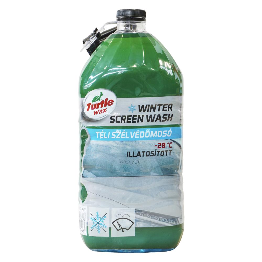 Lichid parbriz anti-inghet & curatare -20 grade c 4L Turtle wax TW FG0006