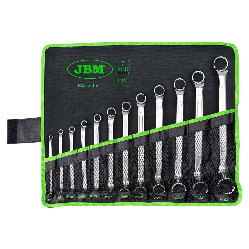 Set de 12 chei inelare cu cot 12 fete Jbm 54119