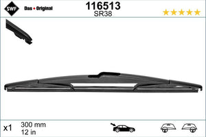 Lamela stergator spate SWF Wiper Rear LHD/RHD 300 mm 116513