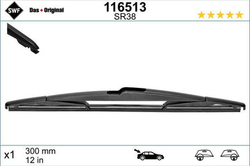 Lamela stergator spate SWF Wiper Rear LHD/RHD 300 mm 116513