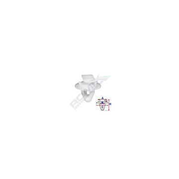 Clips tapiterie pentru Fiat - alb set 25 buc Romix 11012