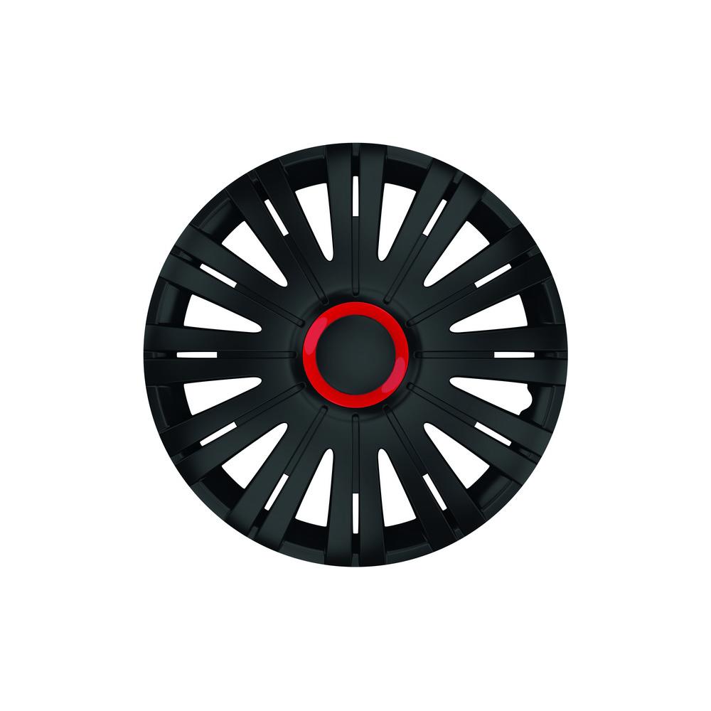Set capace roti 16` negre cu inel rosu active Mega Drive 78634