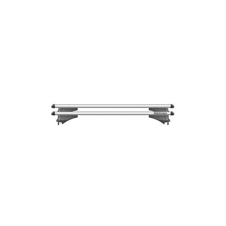 Set bare portbagaj transversale aluminiu tiger silver L 120CM Menabo 000084900000