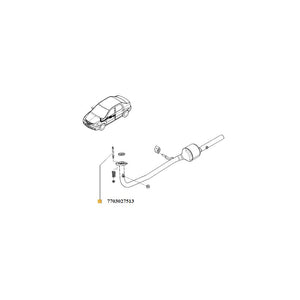 Surub M8 x 125 Logan Renault 7703027513