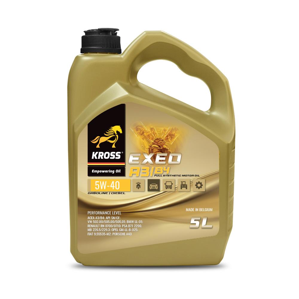 Kross exeo 5W40 A3/B4 - 5L SN01161-KS-19615