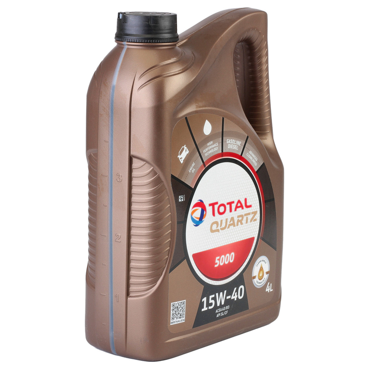 Ulei motor Total Quartz 5000 15W40 4L 166482 – imagine 2