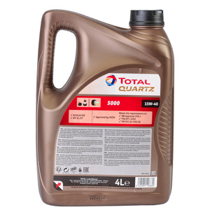 Ulei motor Total Quartz 5000 15W40 4L 166482 – imagine 3