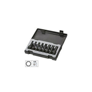 Set 8 imbusuri de impact hex. lungi de 1/2` Jbm 52339