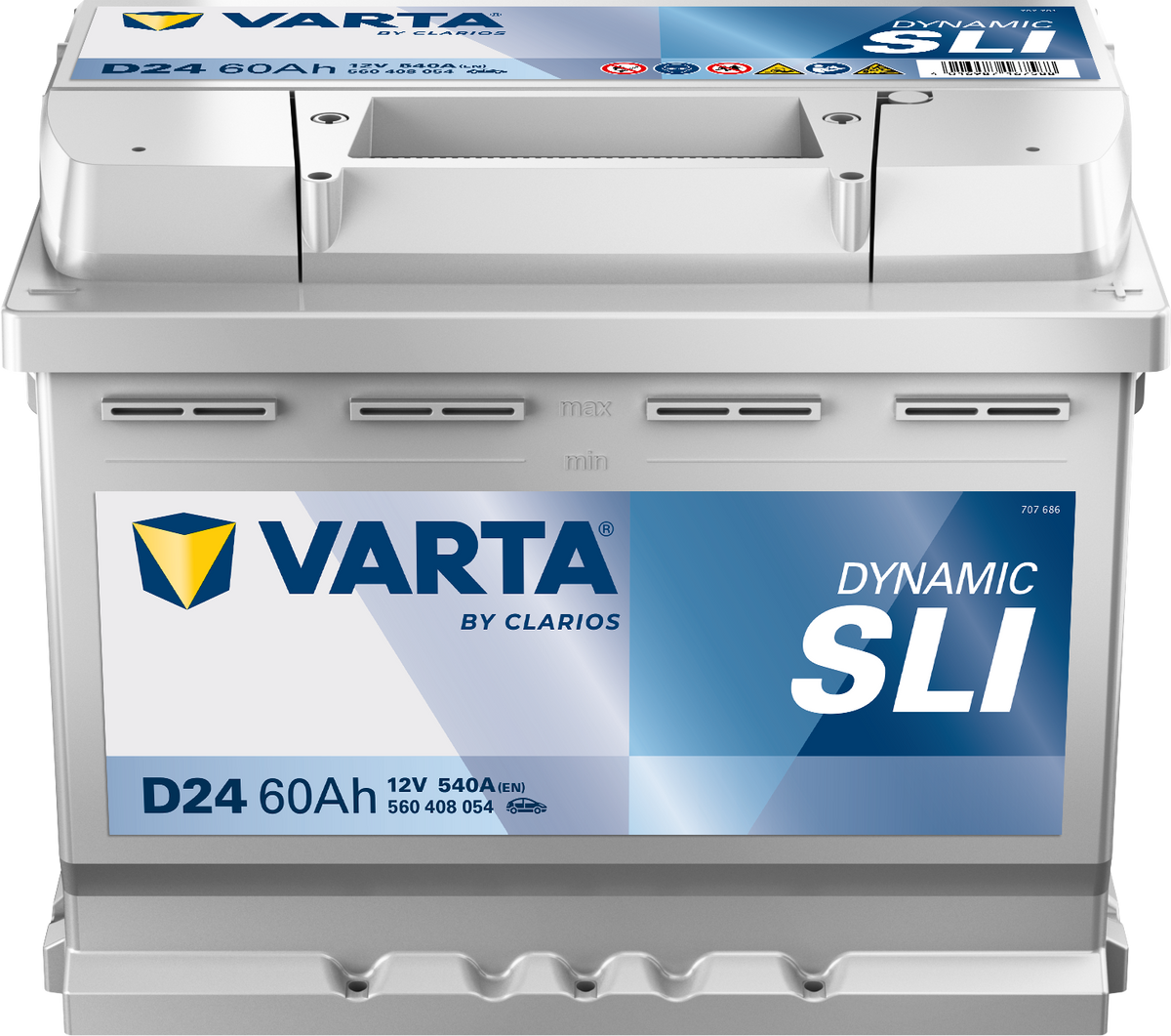 Acumulator Varta Blue Dynamic 60 Ah 560408054K262 – imagine 3