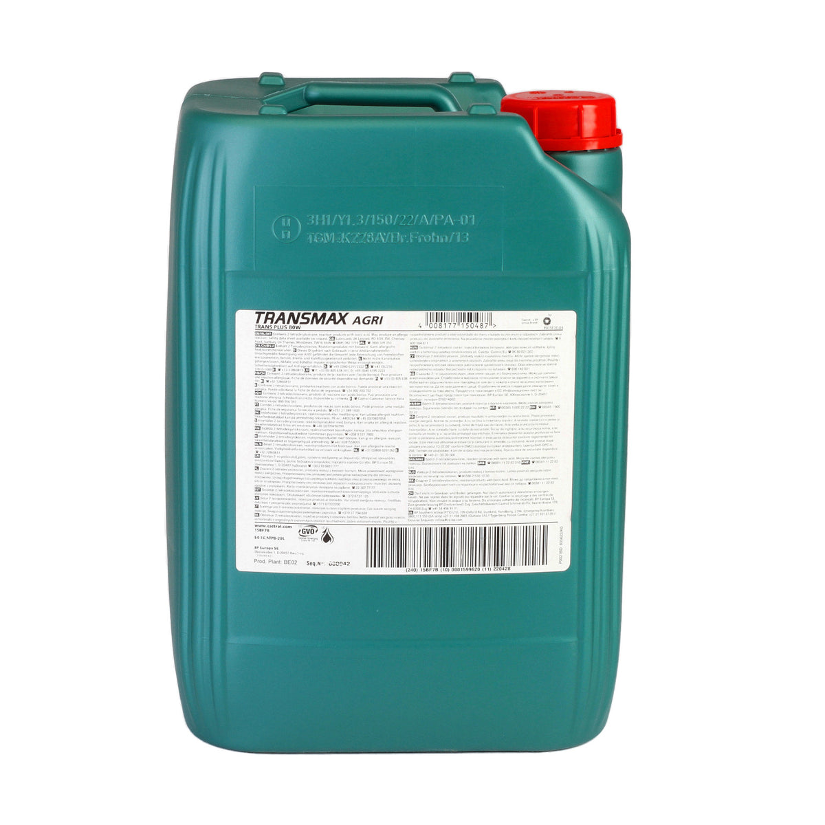 Ulei Castrol Agri Trans Plus 80W 20L 15BF7B – imagine 3