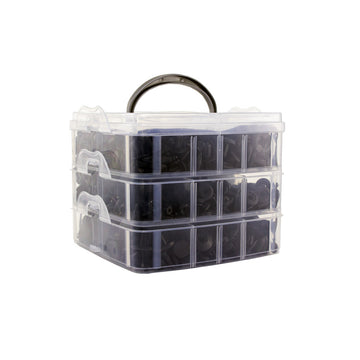 Set de 620 Cleme Plastic + 5 unelte Carg Carguard SCA002