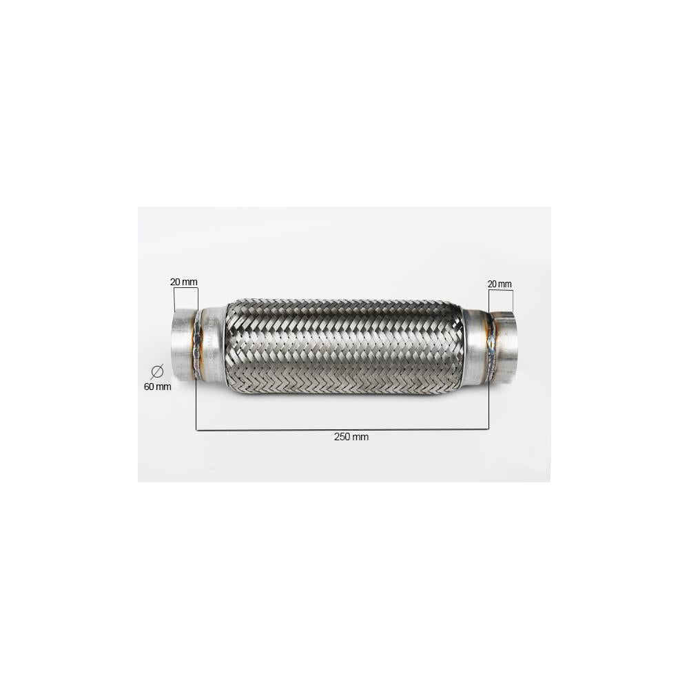 Racord flexibil outer braid (A) 60X250 mm Asam Automotive 33755