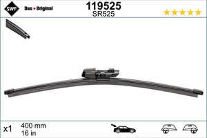 Lamela stergator spate SWF Wiper FB REAR LHD/RHD 400 mm 119525