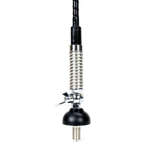 Antena cb Pni S60 cu fluture, lungime 59 cm, cu montura, cablu si mufa PL259, fibra de sticla PNI-S60CAB