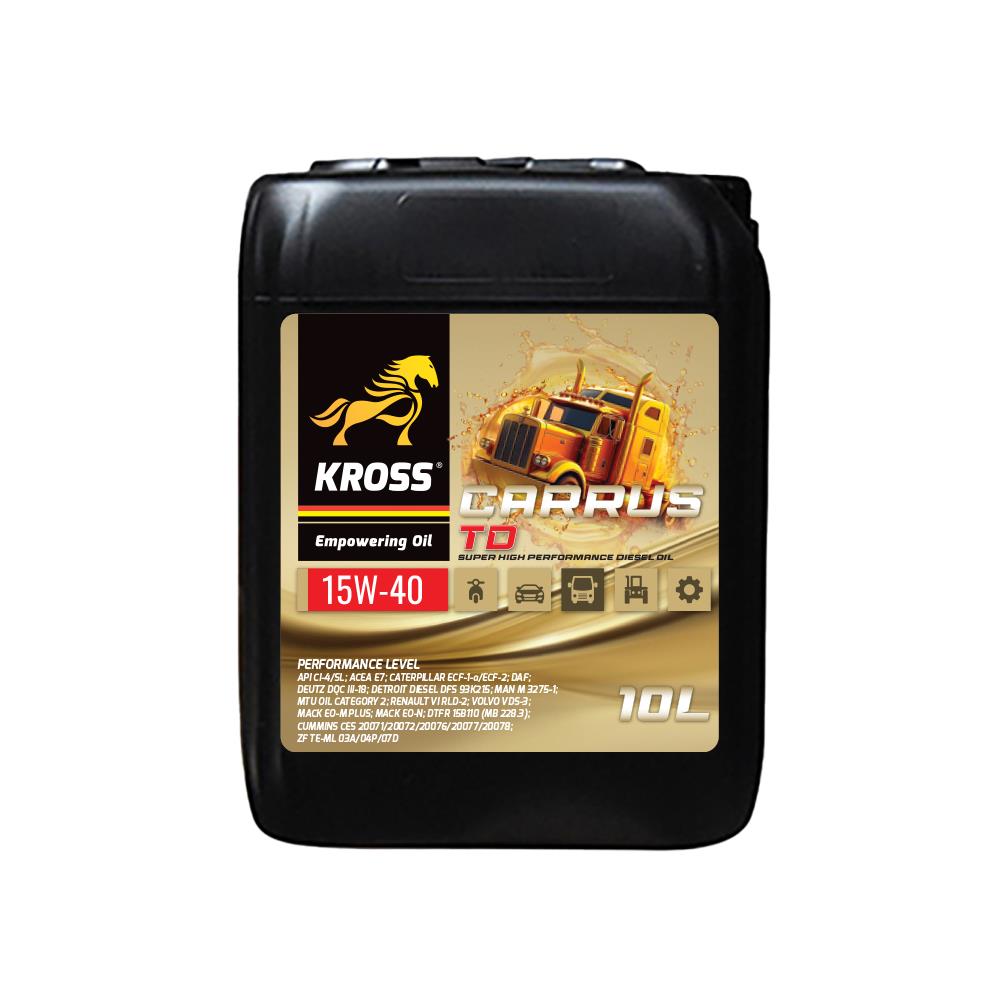 Kross carrus td 15W40 - 10L SNL8101-KS-19507
