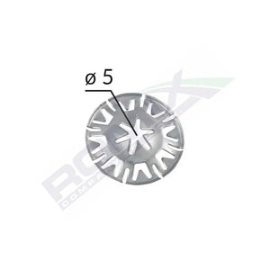 Clema fixare protectie motor pentru Vw, Audi 5MM set 10 buc Romix C60704 – imagine 2