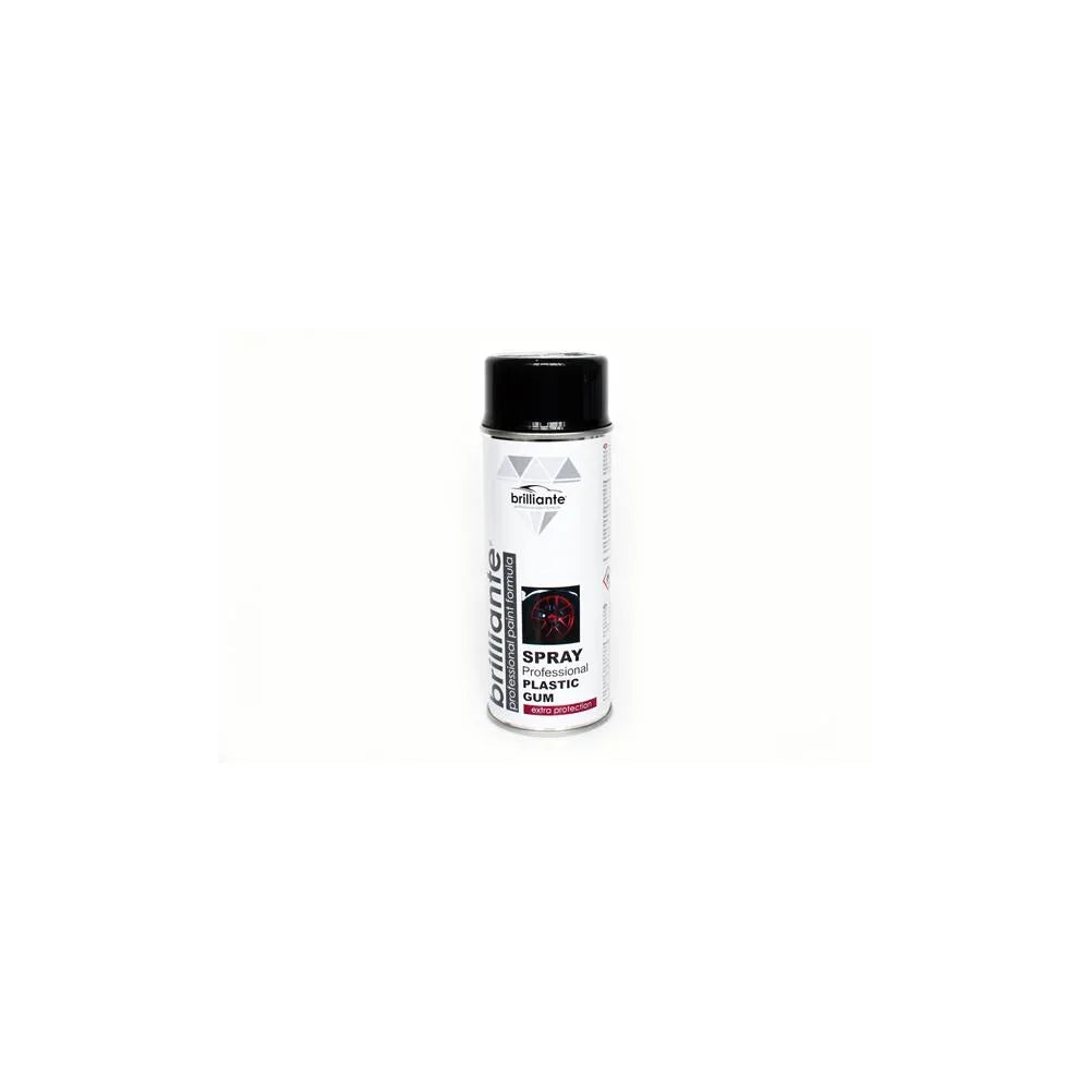 Vopsea spray cauciucata (negru) 400ML Brilliante 01457 – imagine 3
