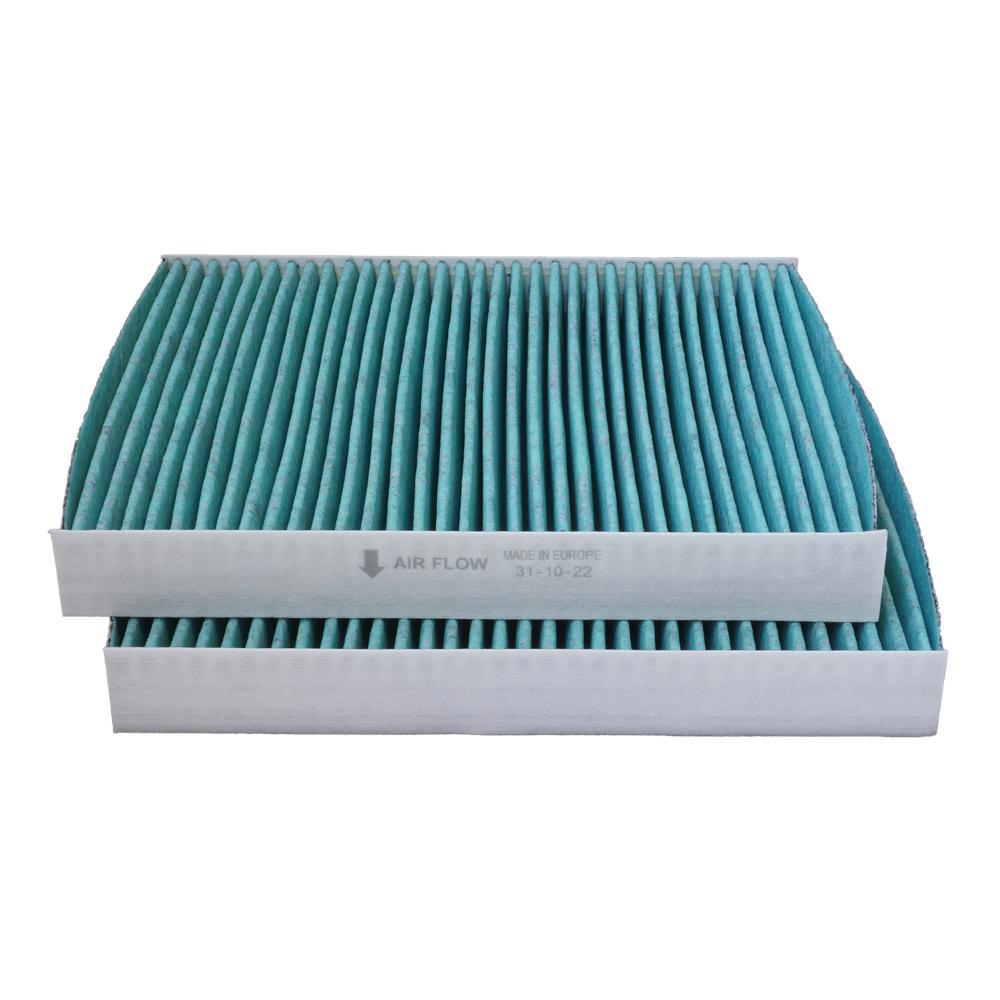 Filtru habitaclu antibacterian set 2 buc Asam Automotive 102449