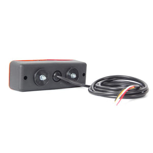 Lampa multifunctionala spate LED 487WO72UD, 12V-24V, semnalizare / stop / pozitie Was