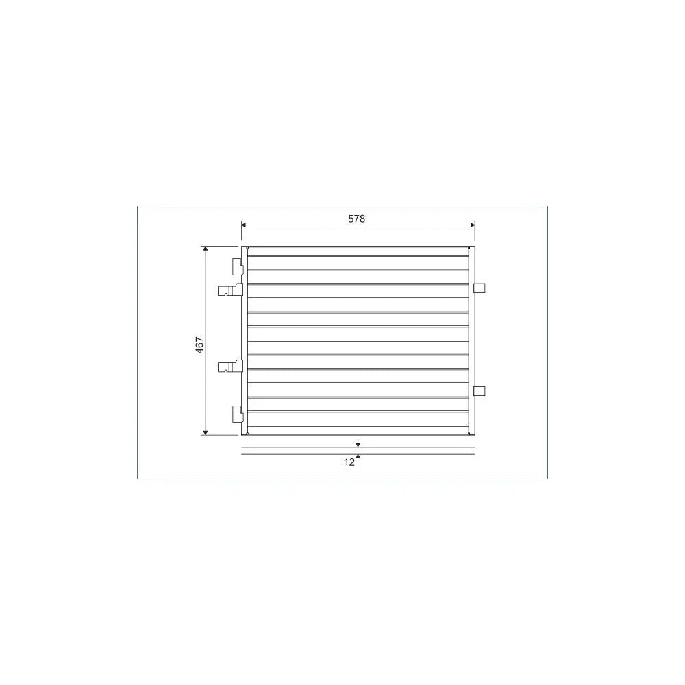 Radiator aer conditionat (condensor) Valeo 814172