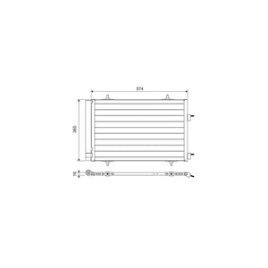 Radiator aer conditionat (condensor) Valeo 814365