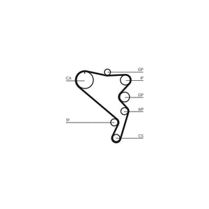 Conti - curea distributie Continental Ctam CT1120