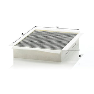 Filtru habitaclu c.a. Mann-filter CUK 26 003 – imagine 2