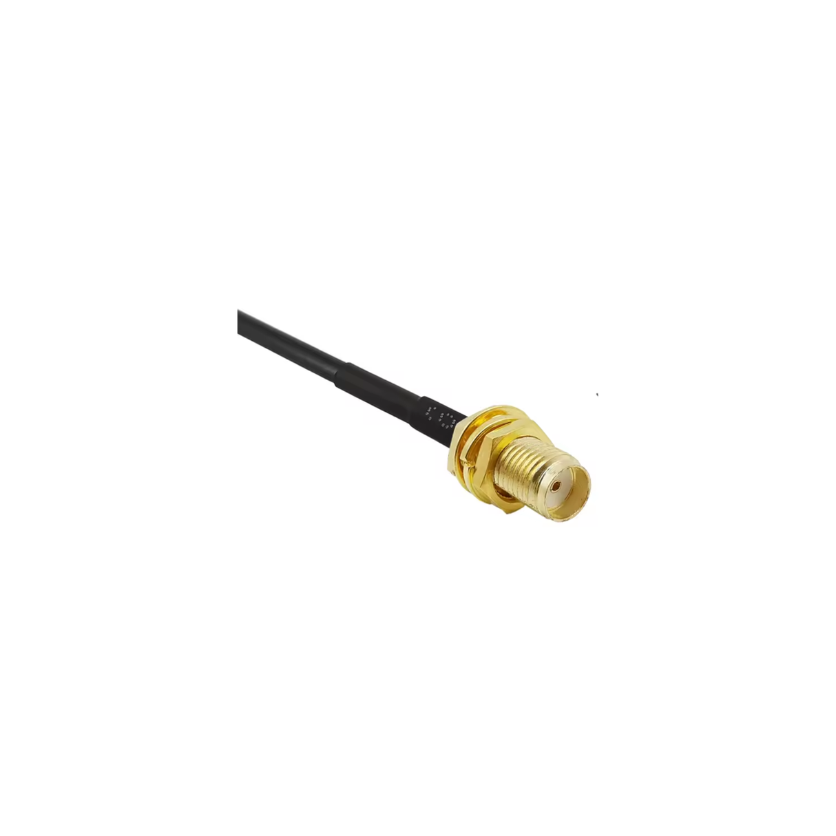 Cablu adaptor antena GPS GSM Fakra C mama la SMA mama RG174 10 cm