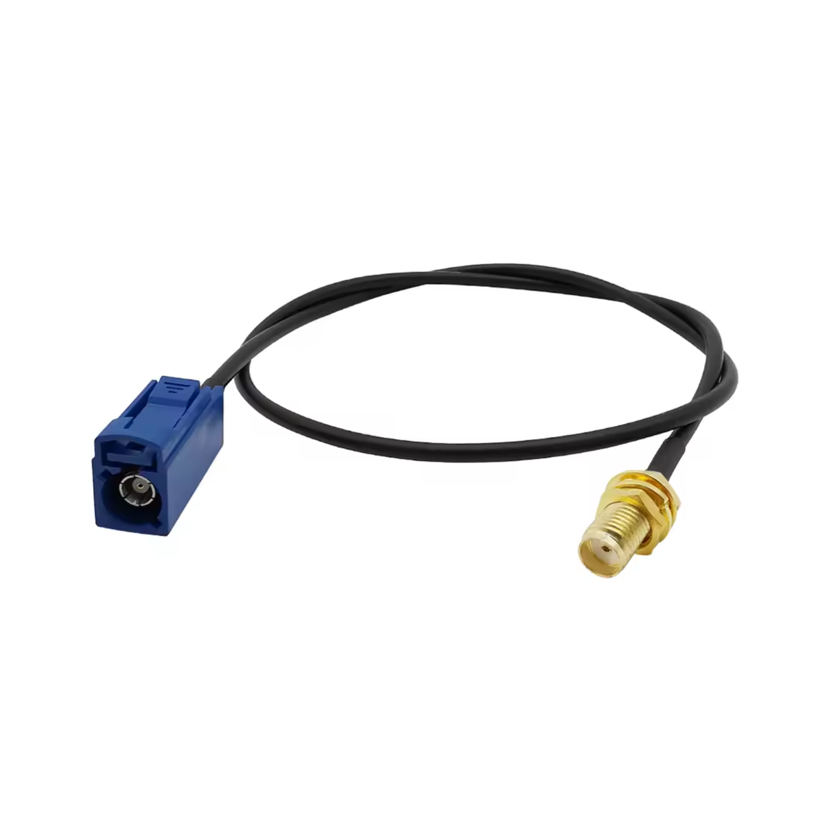 Cablu adaptor antena GPS GSM Fakra C mama la SMA mama RG174 10 cm