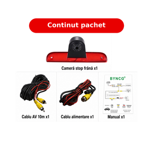 Camera marsarier stop frana Fiat Ducato X250 X290 Boxer Jumper CCD