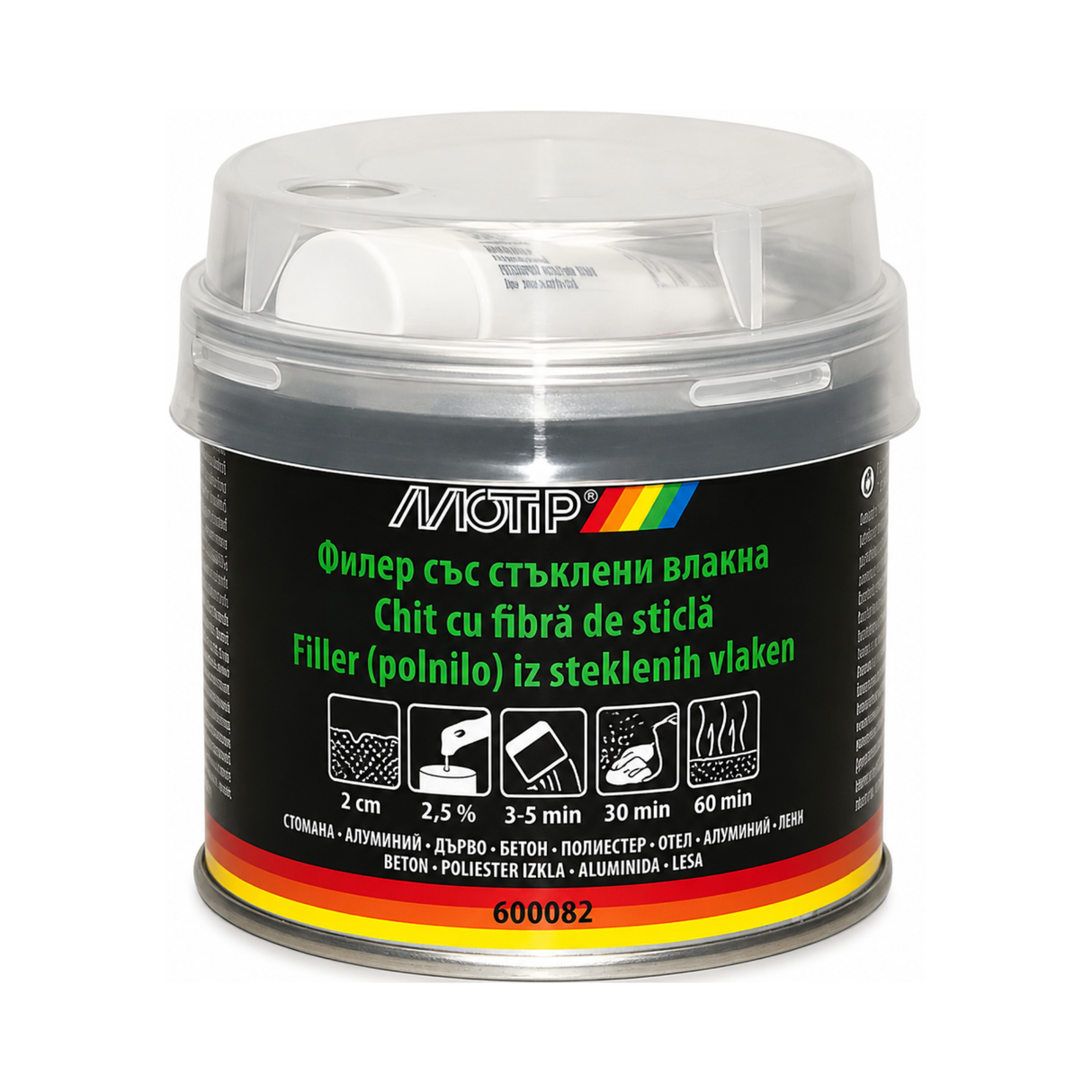 Chit auto universal 250 g pentru reparatii si nivelare caroserie