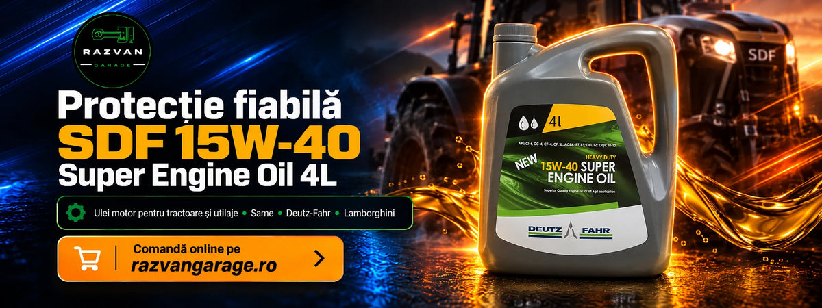Ulei motor SDF 15W-40 Super Engine Oil 4L pentru tractoare si utilaje agricole - desktop