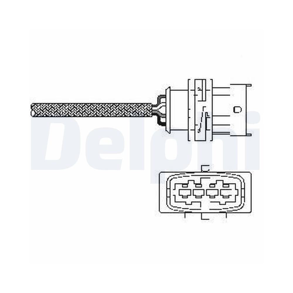 Sonda lambda Delphi ES10789-12B1