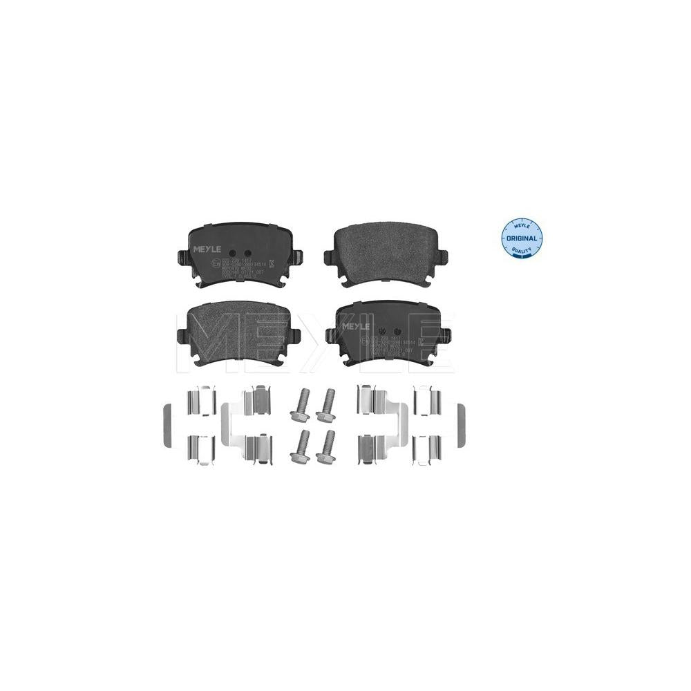 Set placute frana spate Meyle 025 239 1417
