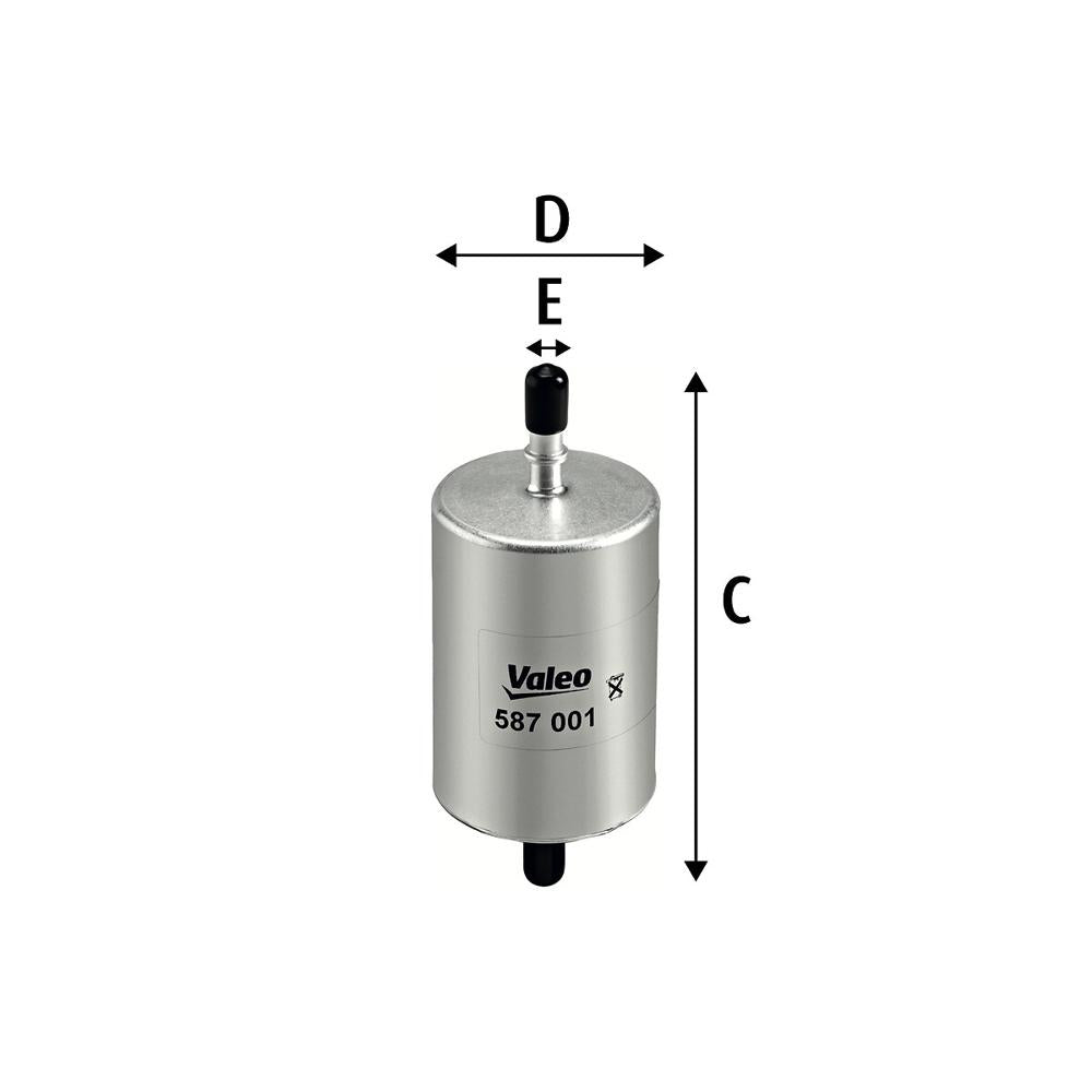Filtru combustibil Valeo 587001