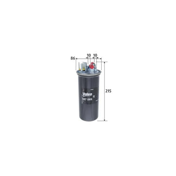 Filtru combustibil Valeo 587069