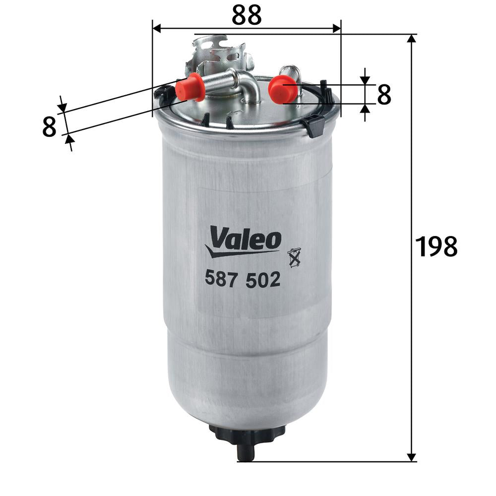 Filtru combustibil Valeo 587502