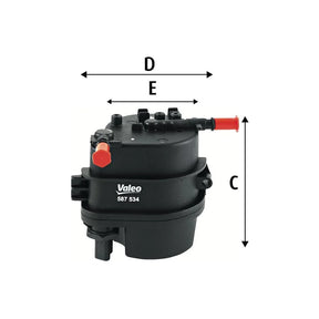 Filtru combustibil Valeo 587534