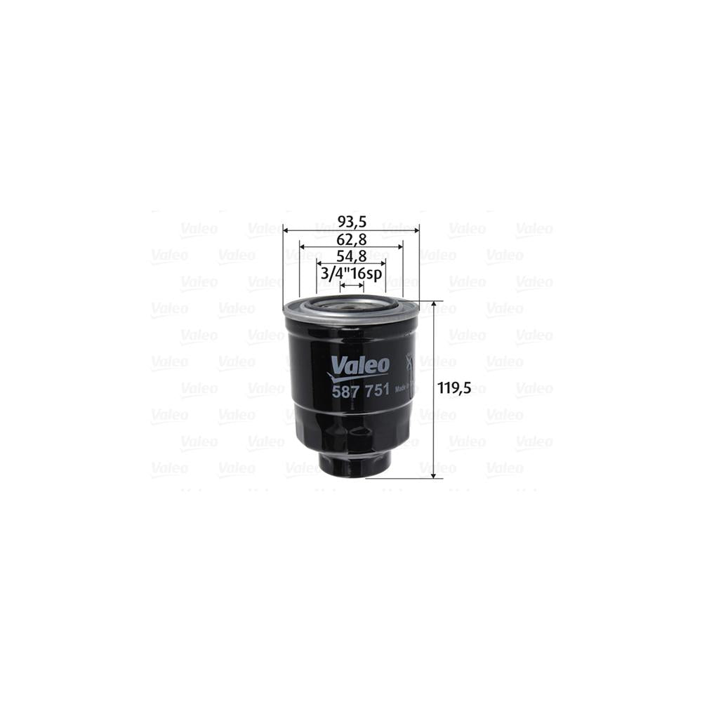 Filtru combustibil Valeo 587751