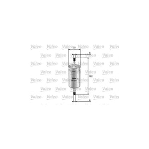 Filtru combustibil Valeo 587027