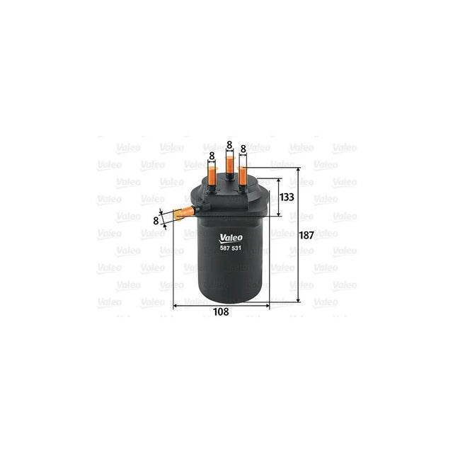 Filtru combustibil Valeo 587531