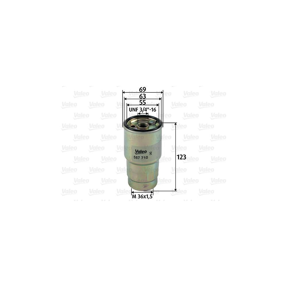 Filtru combustibil Valeo 587710