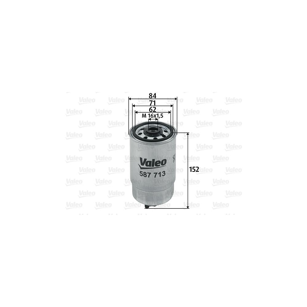 Filtru combustibil Valeo 587713