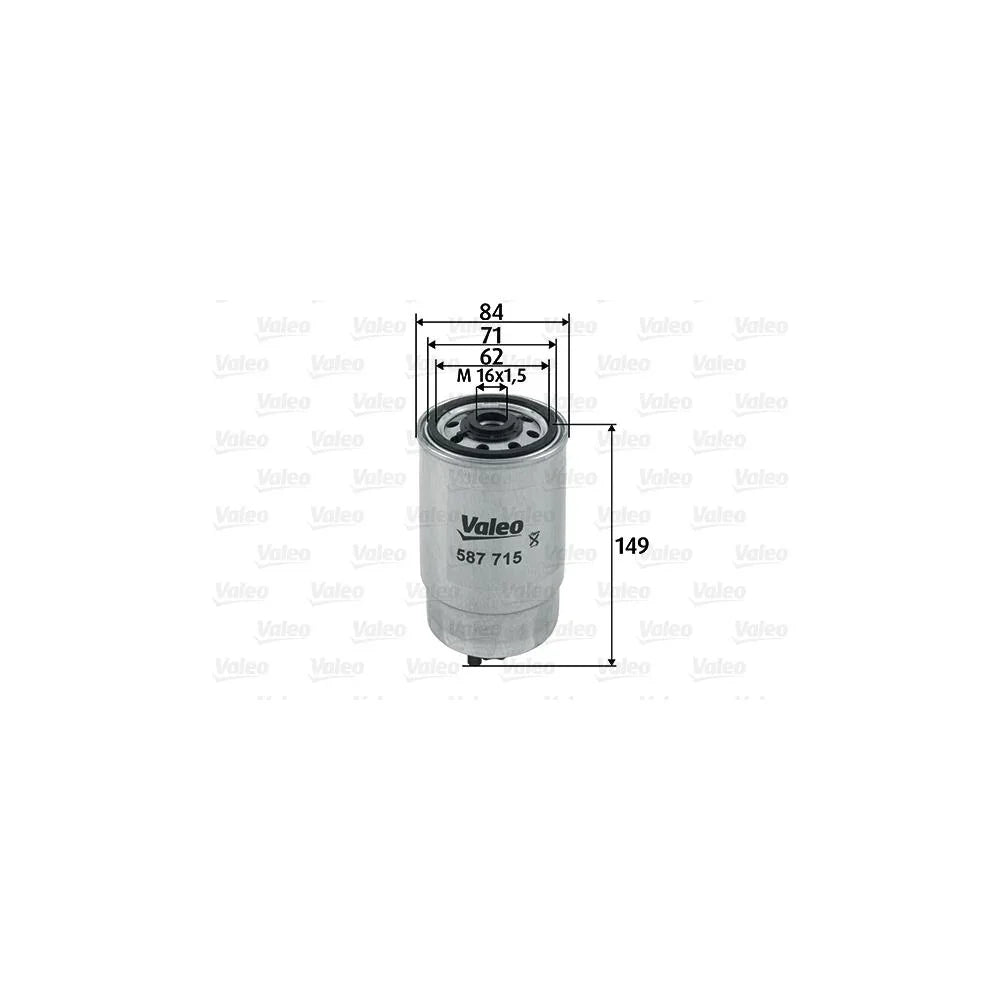 Filtru combustibil Valeo 587715