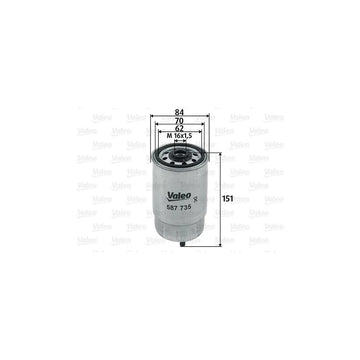 Filtru combustibil Valeo 587735
