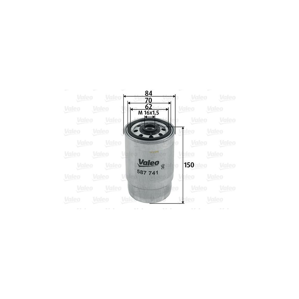 Filtru combustibil Valeo 587741