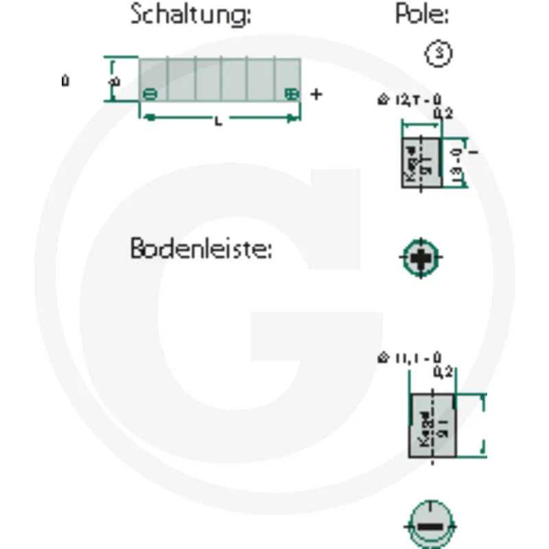 Baterie 12 V /  35 Ah