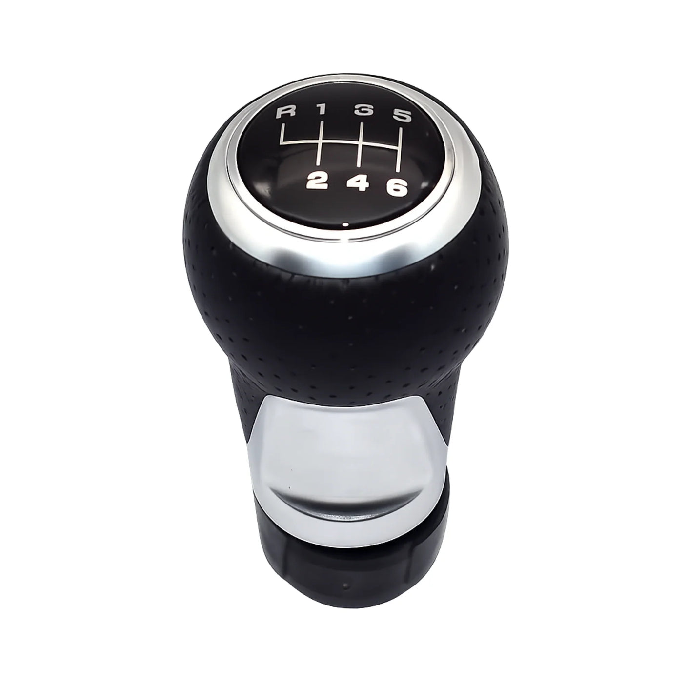 Nuca schimbator viteze piele perforata 6 trepte Audi Seat Skoda VW1