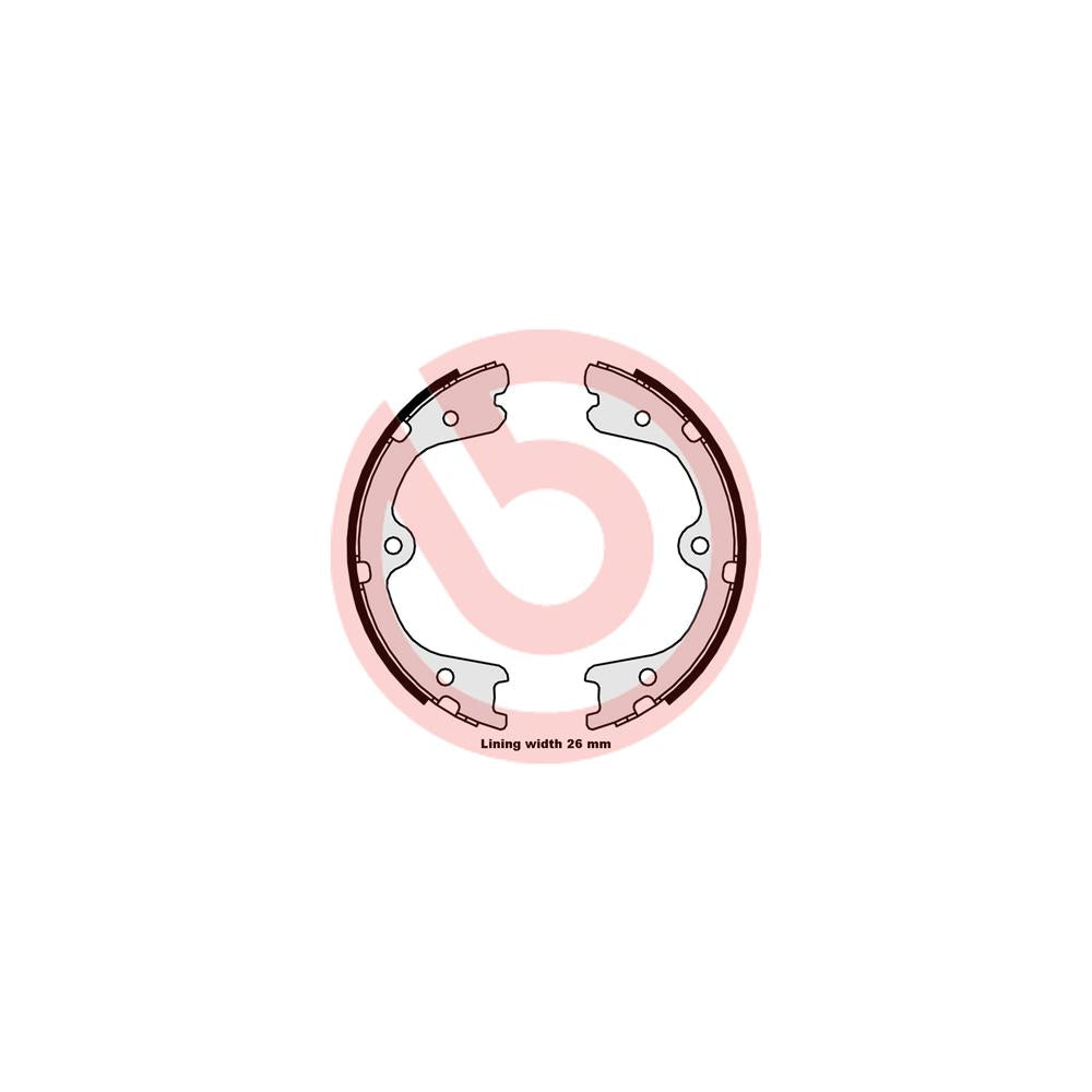 Set saboti frana Brembo S 56 546