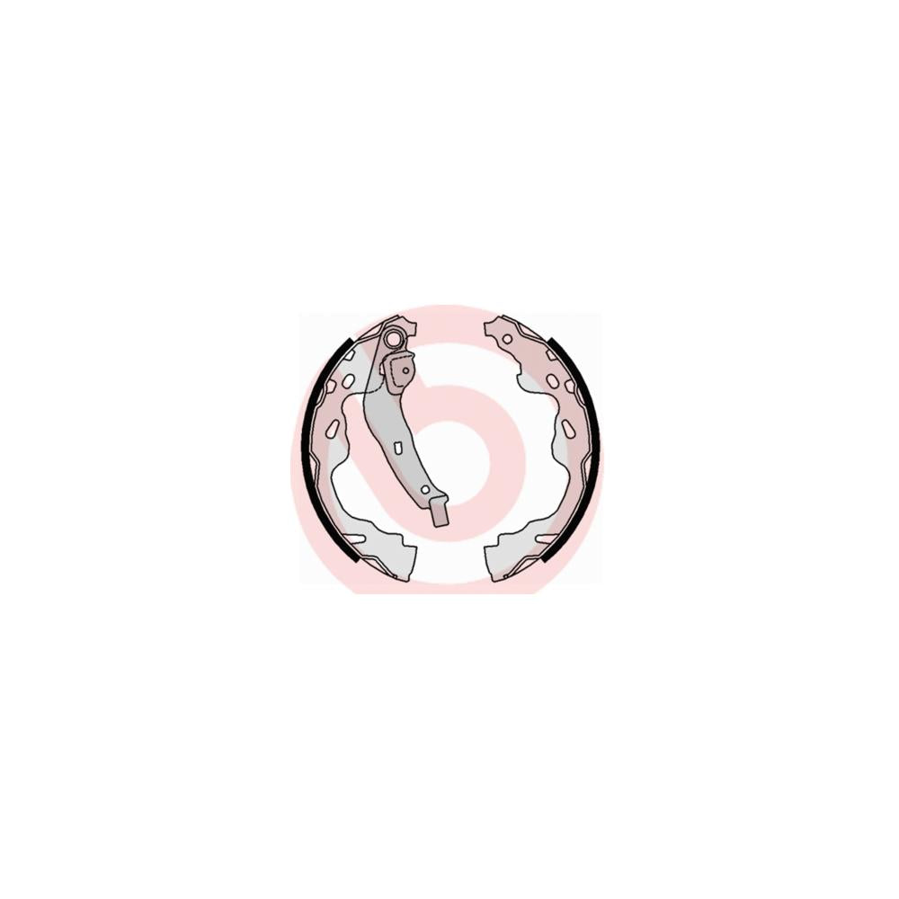 Set saboti frana mana Brembo S 83 509